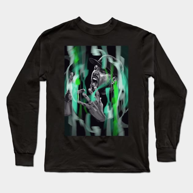 Ice Cube Long Sleeve T-Shirt by dmitryb1